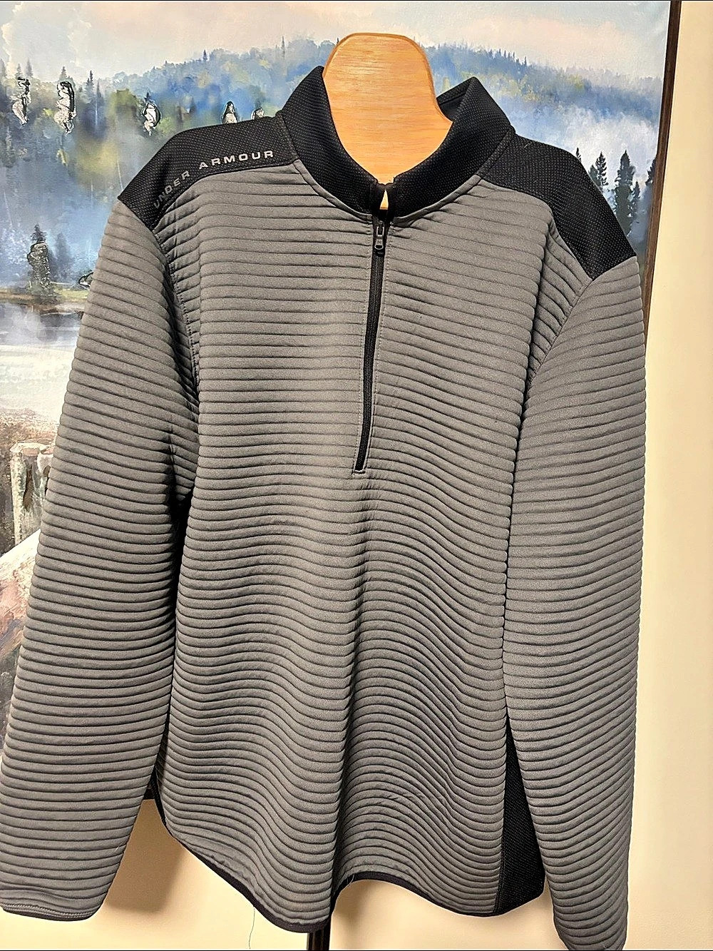 Under Armour Men's Gray & Black Performance Jacket XL